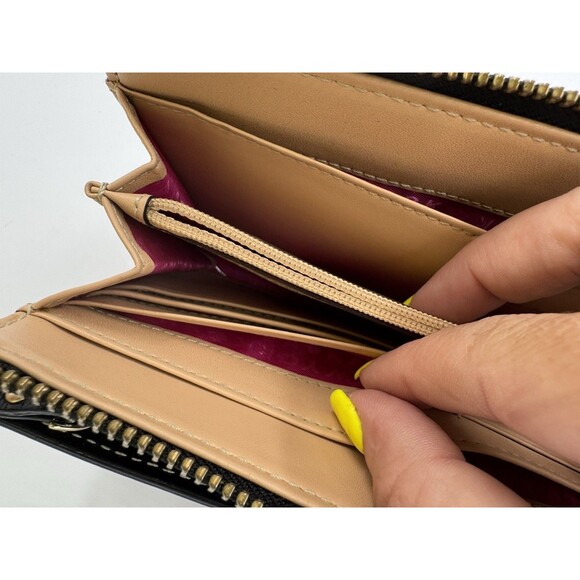 Kate Spade Black Wristlet Zip Wallet Layton Wellesley - Picture 11 of 11